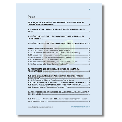 Guía Práctica de Prospección en Frío por WhatsApp con Bases de Datos Empresariales.