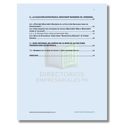 Guía Práctica de Prospección en Frío por WhatsApp con Bases de Datos Empresariales.