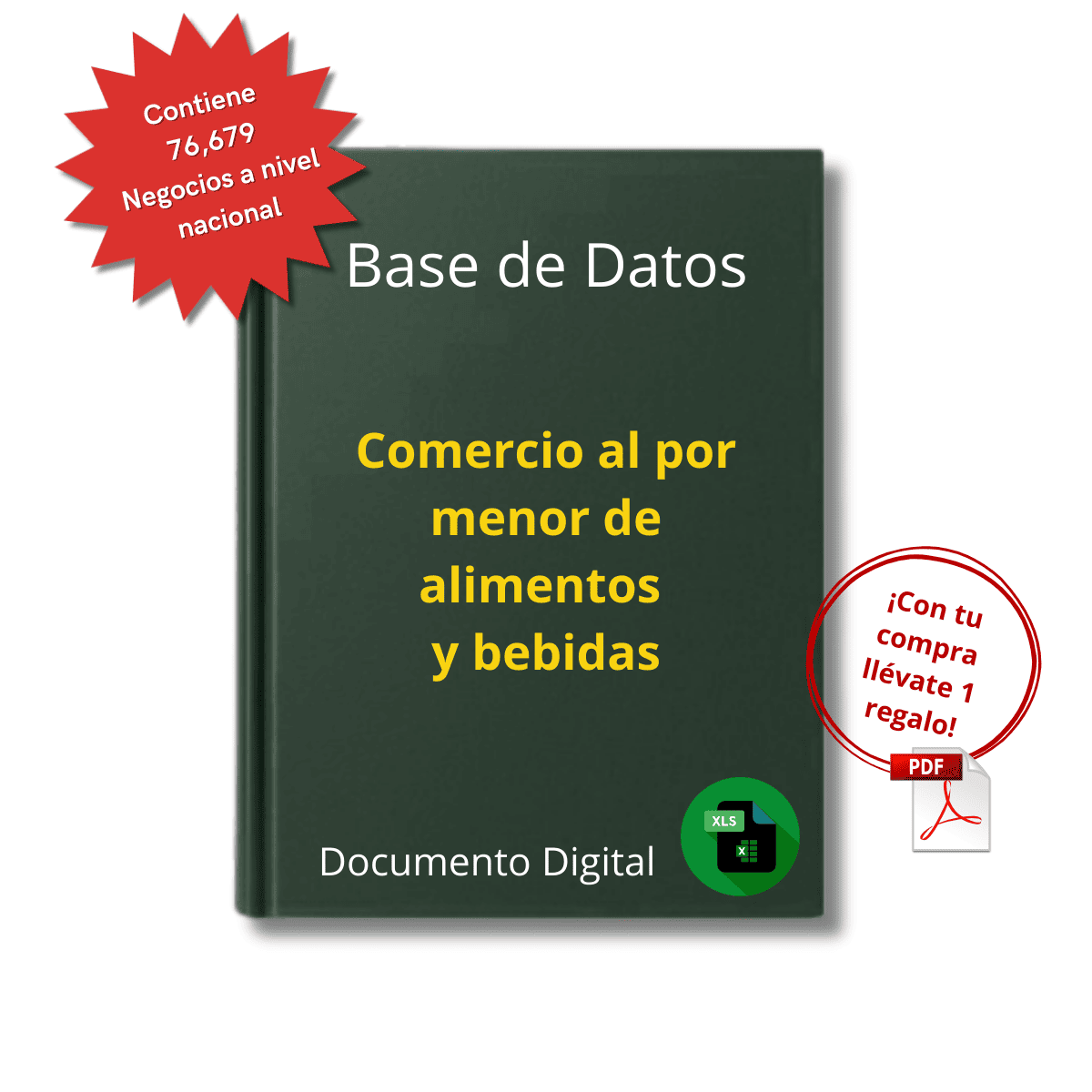 Base de Datos Empresarial de Comercio Minorista de Alimentos y Bebidas 2025 - 76,679 Negocios.