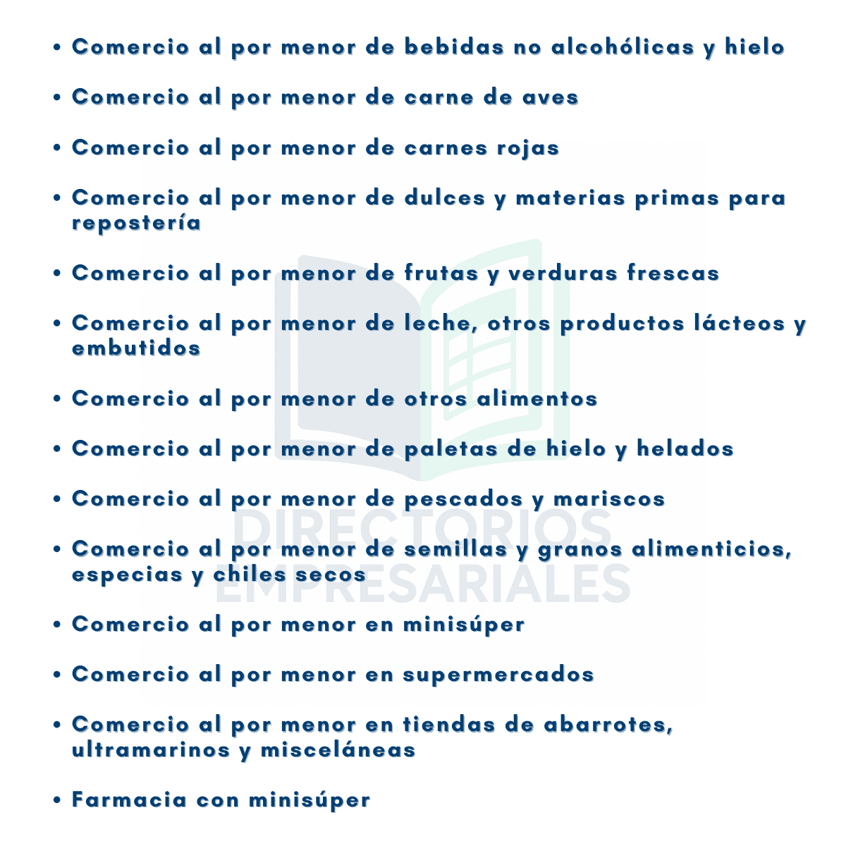 Directorio de Empresas de Comercio Minorista de Alimentos y Bebidas 2025 - 76,679 Negocios.