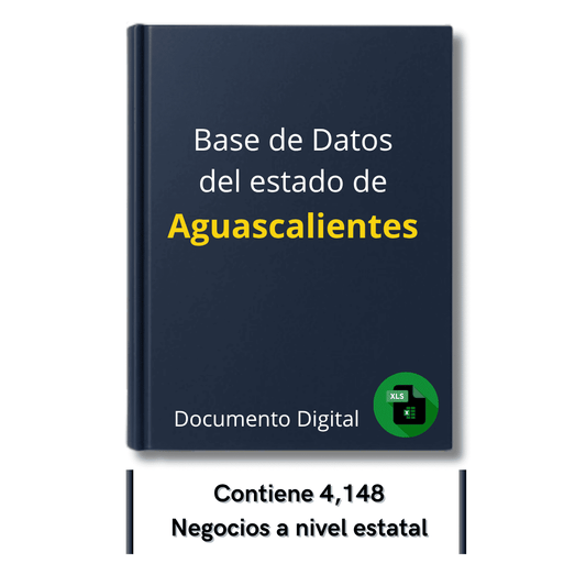 Directorio de Empresas del Estado de Aguascalientes 2025 - 4,148 Empresas u organizaciones.