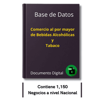 Directorio de Empresas de Comercio Mayorista de Bebidas Alcohólicas y Tabaco 2025 - 1,150 Negocios