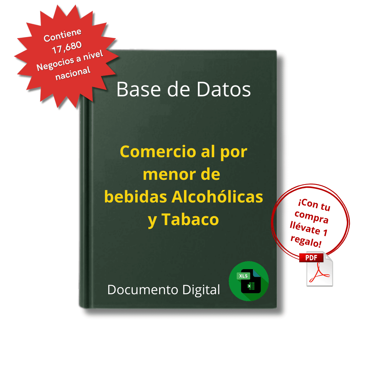 Base de Datos Empresarial de Comercio Minorista de Bebidas Alcohólicas y Tabaco 2025 - 17,680 Negocios