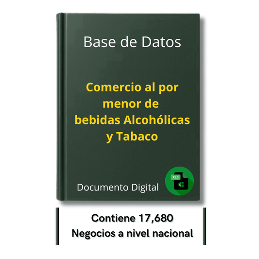 Directorio de Empresas de Comercio Minorista de Bebidas Alcohólicas y Tabaco 2025 - 17,680 Negocios