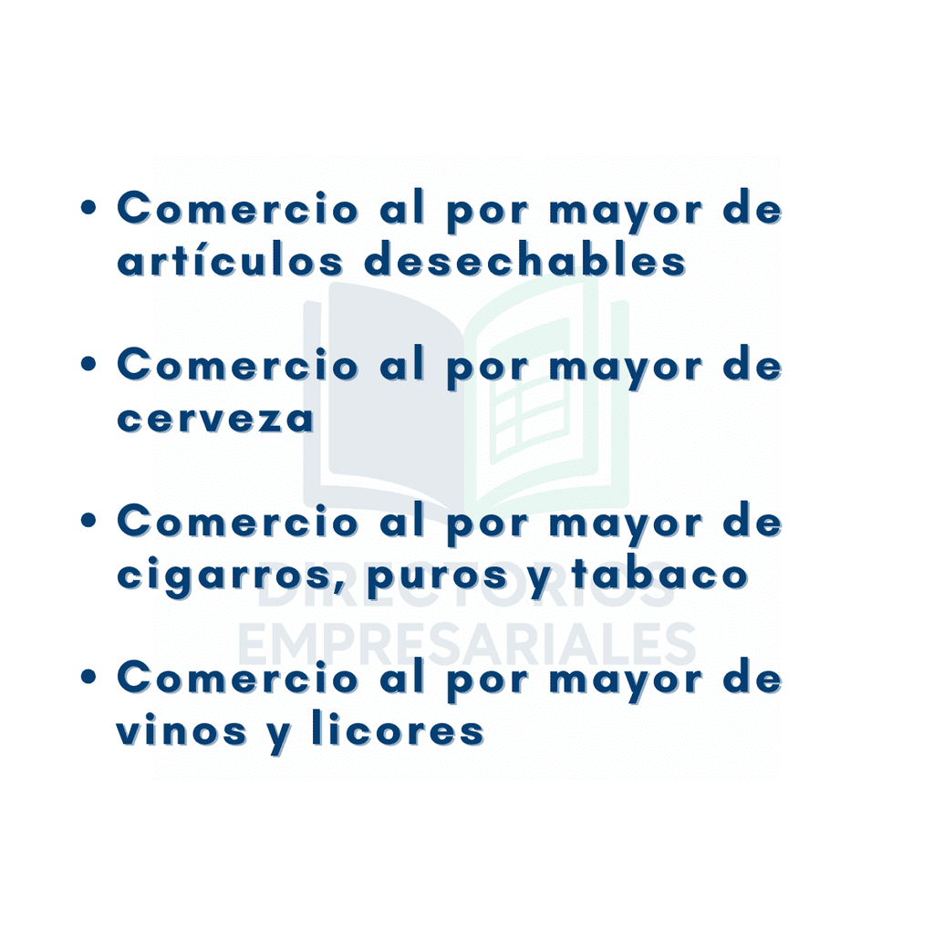 Base de Datos Empresarial de Comercio Mayorista de Bebidas Alcohólicas y Tabaco 2025 - 1,150 Negocios