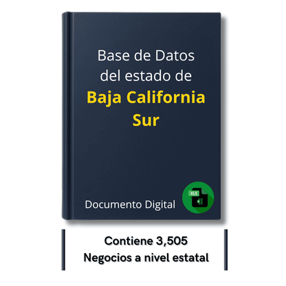 Directorio de Empresas del Estado de Baja California Sur 2025 - 3,505 Empresas u organizaciones.
