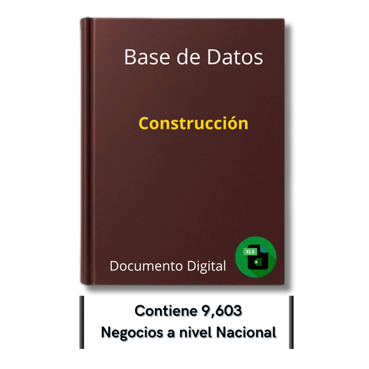 Directorio de Empresas de Construcción 2025 - 9,603 Empresas u organizaciones.