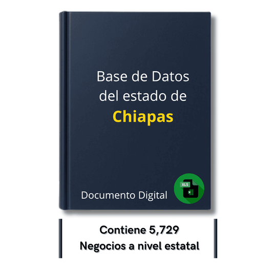 Directorio de Empresas del Estado de Chiapas 2025 - 5,729 Empresas u organizaciones.