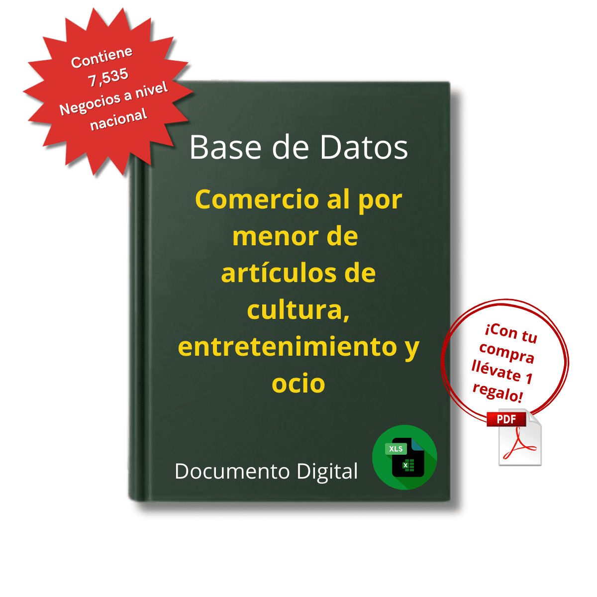 Base de Datos Empresarial de Comercio Minorista de Cultura, Entretenimiento y Ocio 2025 - 7,535 Negocios
