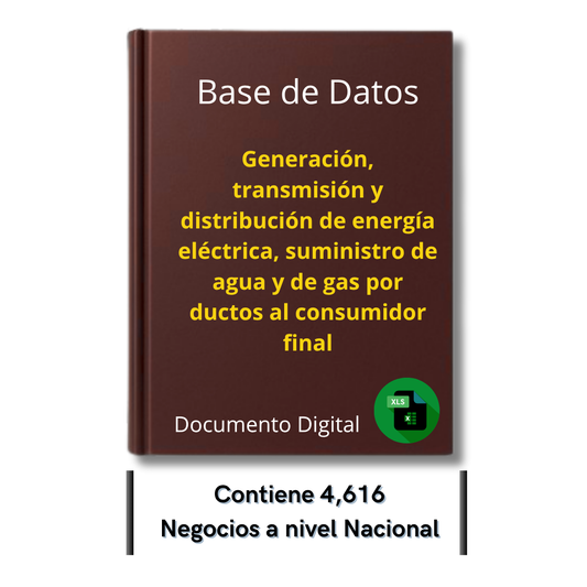 Directorio de Empresas de Energía, Agua Y Gas 2025 - 4,616 Empresas u organizaciones.
