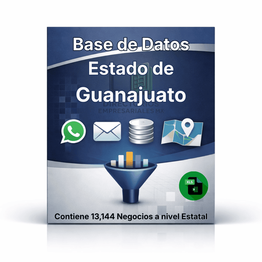 Directorio de Empresas del Estado de Guanajuato 2026 - 13,144 Empresas u organizaciones.