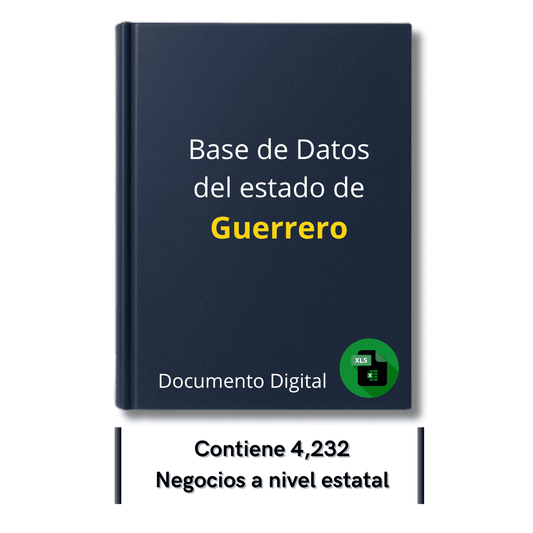 Directorio de Empresas del Estado de Guerrero 2025 - 4,232 Empresas u organizaciones.