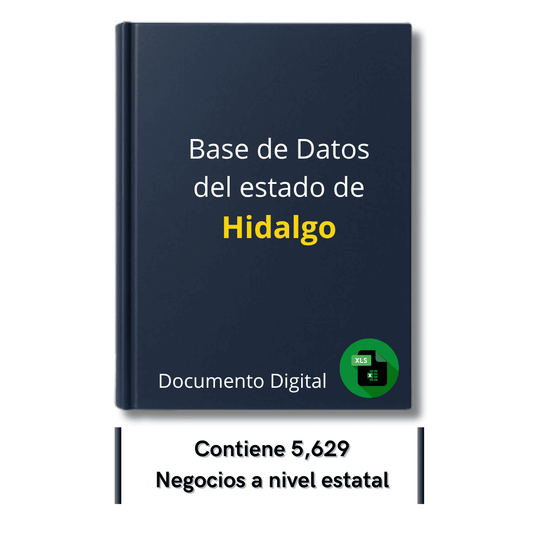 Directorio de Empresas del Estado de Hidalgo 2025 - 5,629 Empresas u organizaciones.