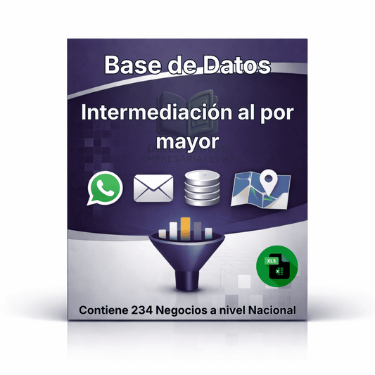 Directorio de Empresas de Intermediarios mayoristas 2026 - 234 Negocios