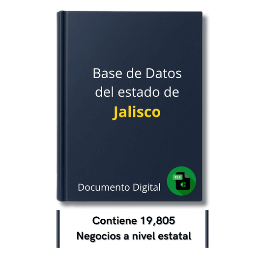 Directorio de Empresas del Estado de Jalisco 2025 - 19,805 Empresas u organizaciones.