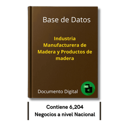 Directorio de Empresas de Manufactura de Madera y Productos de Madera 2025 - 6,204 Negocios