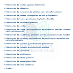 Base de Datos Empresarial de Manufactura de Químicos, Farmacéuticos y Plásticos 2025 - 6,463 Negocios