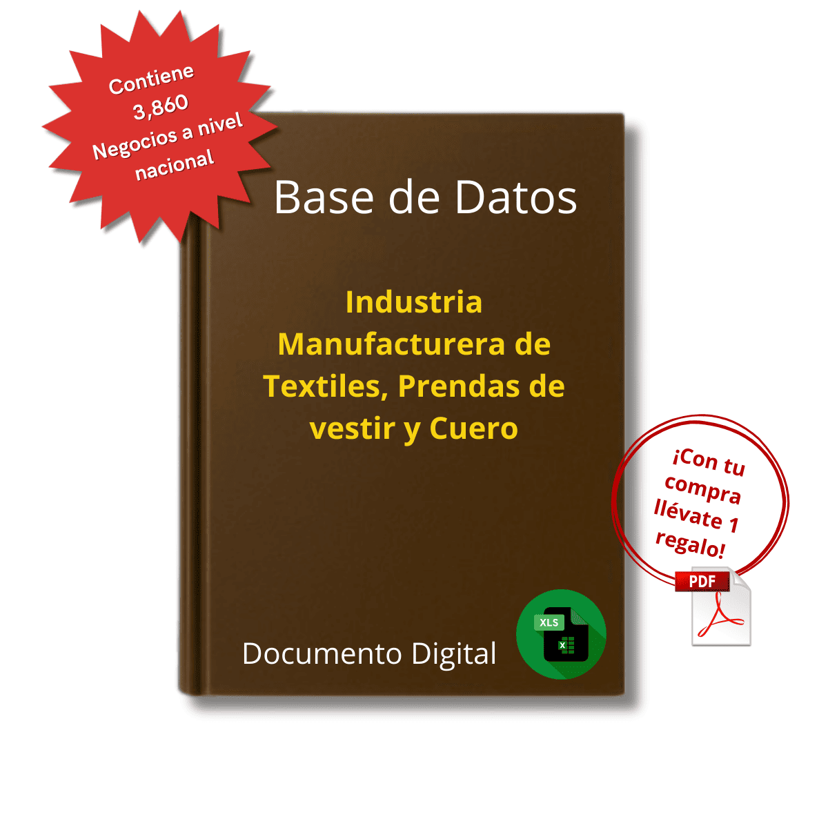 Base de Datos Empresarial de Manufactura de Textiles, Prendas de Vestir y Cuero 2025 - 8,312 Negocios