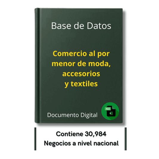 Directorio de Empresas de Comercio Minorista de Moda, Accesorios y Textiles 2025 - 30,984 Negocios