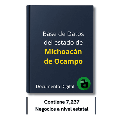 Directorio de Empresas del Estado de Michoacán de Ocampo 2025 - 7,237 Empresas u organizaciones.
