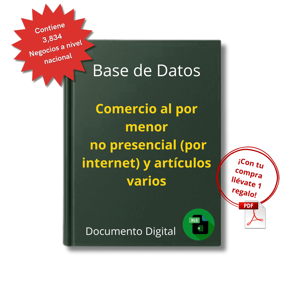 Base de Datos Empresarial de Comercio Minorista de No Presencial y Artículos Varios 2025 - 3,834 Negocios