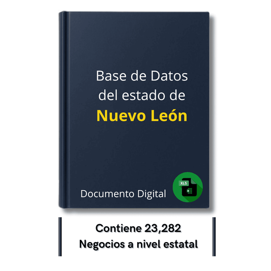 Directorio de Empresas del Estado de Nuevo León 2025 -  23,282 Empresas u organizaciones.