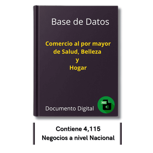 Directorio de Empresas de Comercio Mayorista de Salud, Belleza y Hogar 2025 - 4,115 Negocios