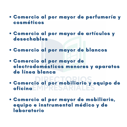 Directorio de Empresas de Comercio Mayorista de Salud, Belleza y Hogar 2025 - 4,115 Negocios