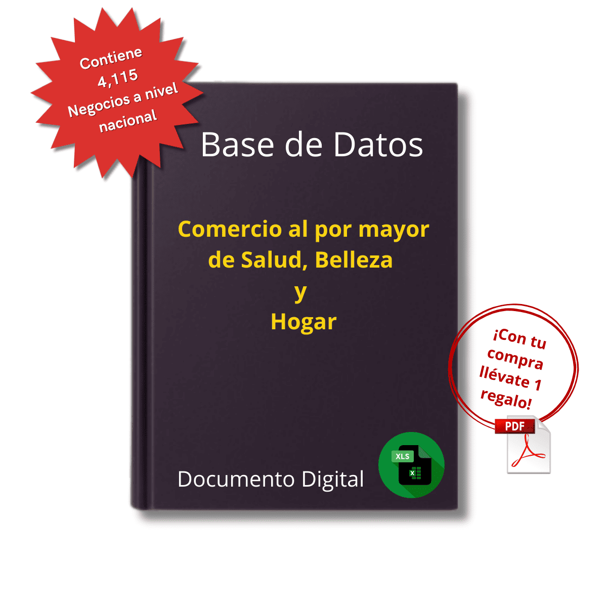 Base de Datos Empresarial de Comercio Mayorista de Salud, Belleza y Hogar 2025 - 4,115 Negocios