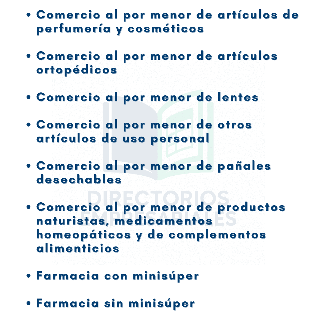 Base de Datos Empresarial de Comercio Minorista de Salud, Belleza y Farmacia 2025 - 39,430 Negocios