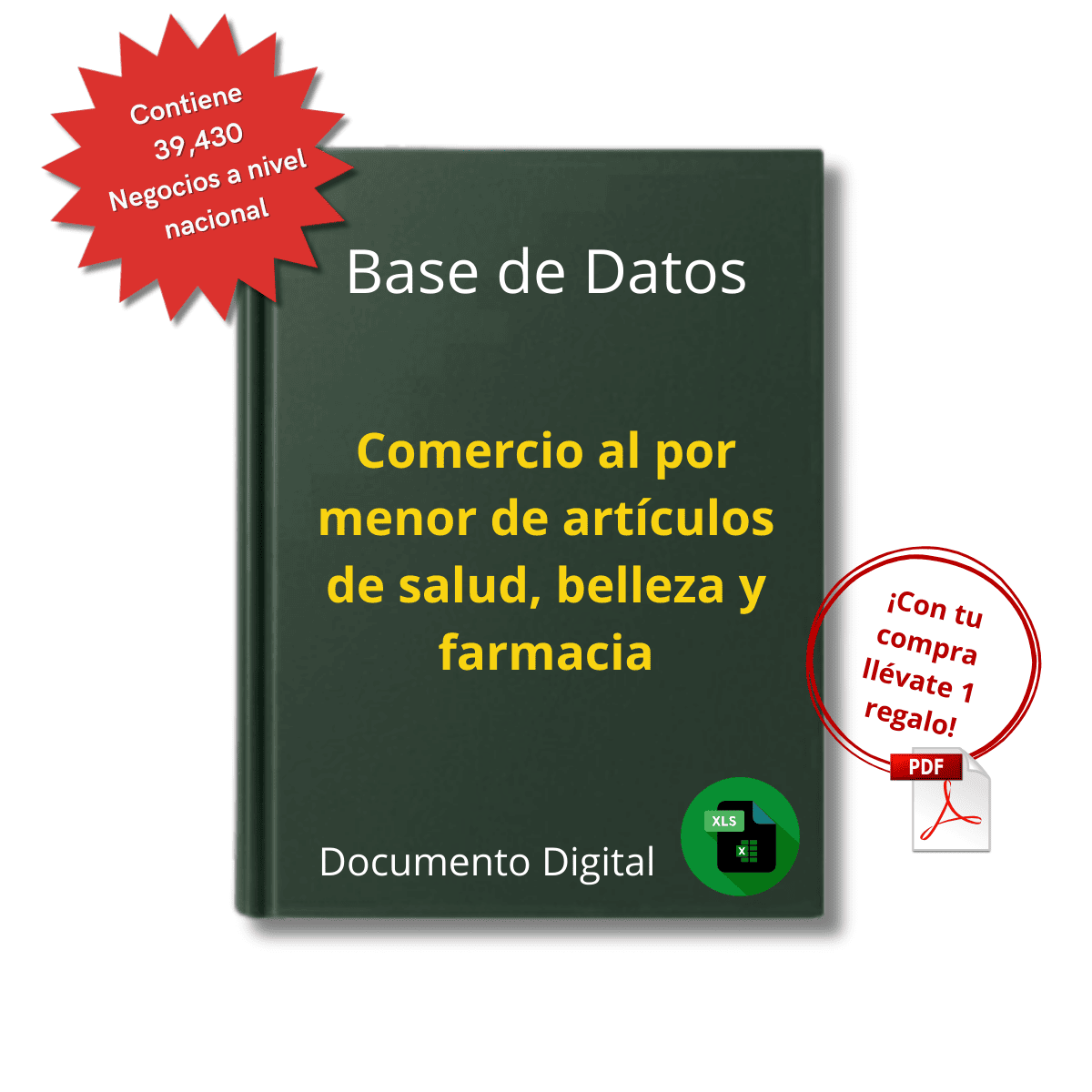 Base de Datos Empresarial de Comercio Minorista de Salud, Belleza y Farmacia 2025 - 39,430 Negocios