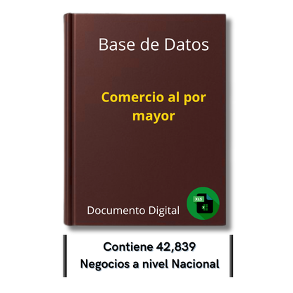 Directorio de Empresas de Comercio Mayorista 2025 - 42,839 Empresas u organizaciones.