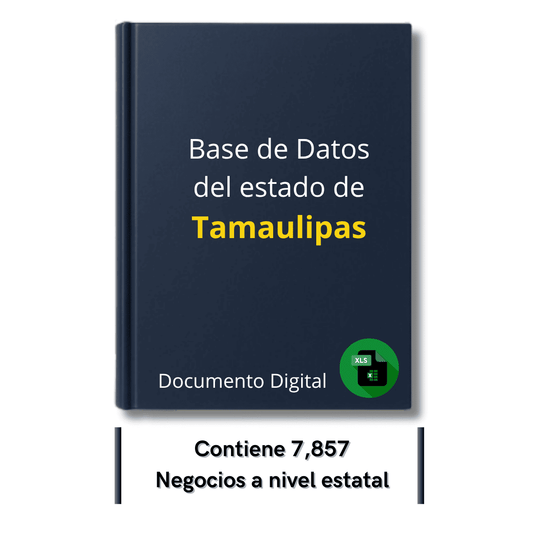 Directorio de Empresas del Estado de Tamaulipas 2025 - 7,857 Empresas u organizaciones.